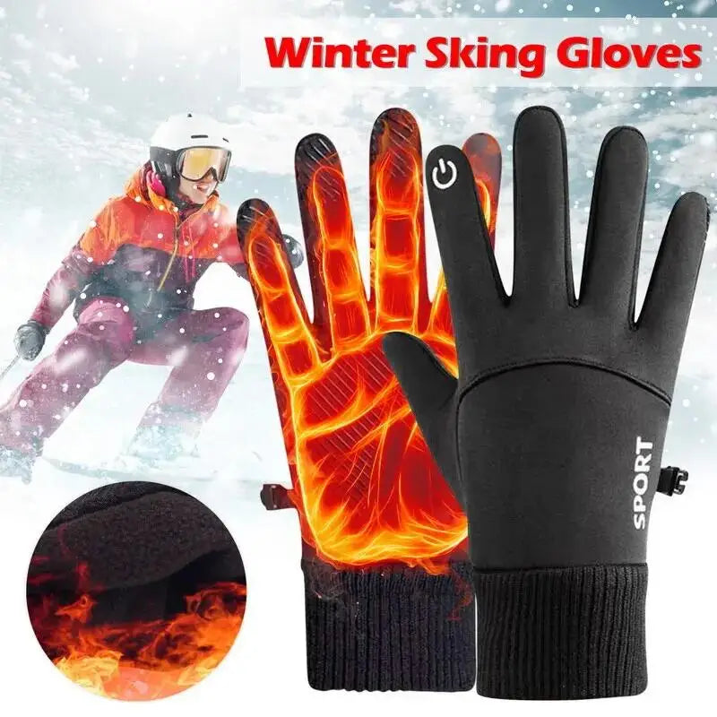 Winter Waterproof Touchscreen Gloves Thermal Protection Gloves
